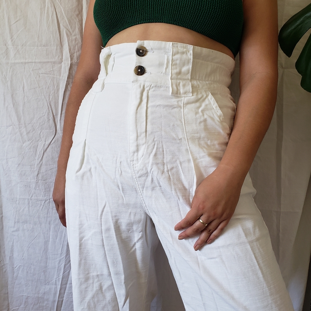 Free People On My Way High Waist Trouser